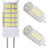 LEDLOCLB Lampadina LED 3PC Dimmerabile GY6.35 AC220V 110V 6w 9w 10w Piccola Mini Luce Di Mais In Ceramica 102 Led Sostituisce La Lampadina Alogena Da 100w,Bianco Caldo 220V,6W -64 LED 3Pz