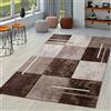 TT Home Tappeto Moderno Per Soggiorno Milano Con Taglio Sagomato In Marrone Beige Crema, Dimensione:80x150 cm