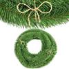 FKL DESIGN Home Deco Ghirlanda natalizia di abete verde Ghirlanda decorativa per interni esterni 40 metri - Decorazione natalizia interno esterno, americana, ghirlanda natalizia - FKL DESIGN Home Deco