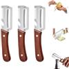 Generico Pelapatate Multifunzione Professionale Con Lama In Acciaio Inox, Pela Patate E Verdure Per Sbuccia Mela, Gratta Squame Integrato E Apribottiglie, Set Utensili Cucina Ergonomico, 2Pc (3 Pcs(C))