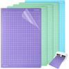 GooDengFull 5 tappetini da taglio per Cricut Joy Xtra, adesivi di ricambio, autoadesivi, per fai da te, opachi, antiscivolo (1 bassa viscosità, 3 adesivi medi e 1 alta viscosità)
