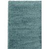 Teppium Moderno Tappeto Salotto 80 x 150 cm Blu acqua - Shaggy Tappeto per scendiletto Camera da Letto, Cucina y Soggiorno - Tappeto Morbido y Fluffy, Monocromatico, facile manutenzione