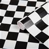 d-c-fix pellicola adesiva per mobilimonza nero-bianco 45 cm x 2 m - pellicola decorativa lavabile e autoadesiva per cucina, armadio, tavolo & davanzale - moderna & sostenibile