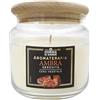 Cereria Di Giorgio - Candela Profumata in Giara - Con Astuccio Protettivo - Cera Vegetale di Palma e Soia - Collezione Aromaterapia - Ambra - Serenità - Durata 80 ore - New Edition