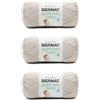 Bernat Softee Baby - Filato grigio piuma di cotone - 3 confezioni da 120 g/4,25 oz - misto - 3 DK (leggero) - 230 metri - per maglia/uncinetto