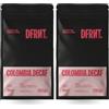 DFRNT. Colombia Decaffeinato 2 x 250 g - Caffè di Specialità Decaffeinato ad Acqua in Grani (86,75 Punti SCA) - 100% Arabica Metodo Swiss Water - Note di Cioccolato e Caramello - Ideale per Espresso