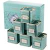 Fortnum & Mason Sei Tipi di Aroma e Sapore Fortnum & amp; Mason Famous Tea 6 lattine Set (Ogni 25 g X6 lattine) Fortnum & amp; Mason [Parallel Import Goods]