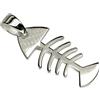 SILBERMOOS Ciondolo collana SILBERMOOS pesce scheletro lisca di pesce argento Sterling 925