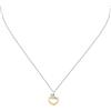 Trussardi Collana da donna in acciaio, collezione T-Logo, Cuore - TJAXC45