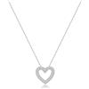 Brosway Collana Donna, Collana in Argento e Infinite White con Simbolo Cuore | Collezione Fancy - FIW131