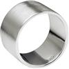 SILBERMOOS grosso anello XL da uomo e da donna anello da fidanzamento classico Argento Sterling 925 grandezze 62, 64, 66, 68, 70, 72, 74, Taille:64 (20.4)