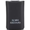 Dioche Batteria 360 Batteria Ricaricabile da 4800 MAh per Controller 360 - Soluzione di Backup Durevole e Affidabile con Cavo di Ricarica USB - Ideale per Sessioni di Gioco Prolungate