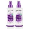 Generico Spray Idratante Senza Risciacquo con Acido Ialuronico, Spray per Capelli Secchi, 2 Flaconi