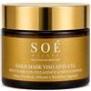 SOE' MILANO Gold Mask Viso Anti-Età - Maschera Viso con Collagene e Acido Ialuronico - Idratante, Illuminante e Rassodante. Formula pensata per una skincare più consapevole e delicata sulla pelle. Made in Italy