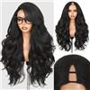 WIGNEE Parrucca Yaki V Part Naturale Con Flip Curl Per Uso Quotidiano
