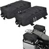 Nwirmtm Borse Moto Laterali Borsa Laterale Per BMW R1250GS Adventure R1200GS R 1250 GS LC ADV Per Benelli TRK 502 X Borse Laterali Per Moto Bagagli(2 Side no logo)