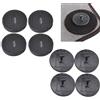 AUTOXBERT 4X Auto Mat Clips T Forma Pavimento Twist Lock Anti Slip Fissaggio Fermi Mini F10 per BMW