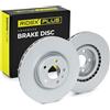 RIDEX PLUS 82B0132P 2x Disco freno Anteriore con bulloni/viti Compatibilità con ALFA ROMEO 147 937