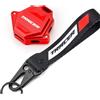 KUrkur Accessori moto Portachiavi Portachiavi Copritastiera Copritastiera compatibile con Yamaha TRACER 7 9 900 700 / GT MT07 MT09 2013-2021 2022 2023