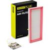 RIDEX PLUS 8A0186P Filtro aria Compatibilità con SMART FORTWO Coupé 451