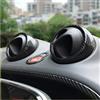 SHIFENG Per Smart 453 Fortwo Forfour 2015-2020 Copertura Decorativa Modanatura Interni Auto ABS Trim Accessori in Fibra di Carbonio (4pz Anelli Bocchette AC)