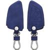 kwmobile Cover copri-chiave compatibile con BMW con 3 tasti Smart Key - Guscio protettivo chiavi auto in pelle PU Nabucco per telecomando macchina
