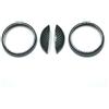 KAIUYRT Decorazione d'interni Compatibile Con Smart 451 Per Fortwo Striscia Decorativa Per Presa D'aria, Protezione Per Auto, Accessori Per La Modifica Degli Interni