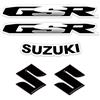 labelbike - Adesivi 3D Kit Moto Scritte Coda e Serbatoio Protezione e Decorazione in Resina compatibile con SUZUKI GSR