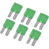 QUARKZMAN 6pz 30A 30Amp Auto Lama Fusibili per Barca Camion Moto Verde