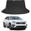 OMAC Vasca Baule Vasca Vano Carico Compatibile con Kia NIRO I 2017-2022 5tür Gomma TPE Nero