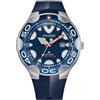 Citizen Orologio analogico unisex con cinturino in poliuretano BN0231-01L, Argento