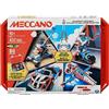 MECCANO - MALLETTE DA COSTRUZIONE 5 MODELLI - 5 Modelli iconici nei colori della Francia da costruire - Valigetta portaoggetti - Gioco costruzione Meccano con 2 attrezzi - Giocattolo per bambini da 10