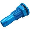 RCXCLXLH RC Barca Ugello Uscita Raffreddamento Ad Acqua M6 M8 Raccordo Scarico In Alluminio Per Sistema Raffreddamento Barca RC Elettrica Nitro Benzina(Blue,M8)