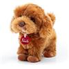Trudi Barboncino Toy Oliver in piedi Cane peluche gioco, regalo Natale e compleanno | 15x20x20cm taglia S | Classici cani peluche | modello 22333