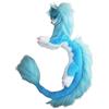 Générique Peluche Drago 60 Cm, L'ultimo drago, fatto a mano, draghi creativi dei cartoni animati, regalo di decorazione per la casa, giocattolo in peluche per adulti e bambini (blu)