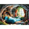 Bullglesup Puzzle per Adulti, 1000 Pezzi, Room con Poster, si Adattano Perfettamente tra Loro Lettere sul Retro, Senza Polvere, Regalo per Anziani (70 x 50 cm)