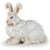 Papo -Dipinta a mano- figurina-Vita nella fattoria-Coniglio angora-51172-Collezione -Adatto a bambini e bambine - A partire dai 3 anni di età