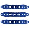 Asuinxurr 3 pezzi in alluminio sterzo Servo Horn Arm 25 T per 1/8 1/10 RC Auto Boot Upgrade Parte