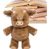 Lizeboyi Peluche Muc-ca Highland, Highland Cow Peluche 45cm, Peluches Animali Fattoria Per Ragazzi, Ragazze, Compleanno, Marrone