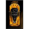 WETCEAOM Cornice da parete compatibile con Lego Technic P1 42172, pannello di montaggio a parete compatibile con blocchi di costruzione Lego, dimensioni: 75 x 45 cm (senza modello) (nero)