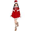 Generico Vestito babbo natale bambino-Costume Babbo Natale Bambina, Vestito Bambina, Vestiti Babba Natalie Bambini, Abito Babbia Bambini, Natalie Bimba, Mamma Bambino