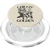 Golden Retriever Dog Lover Gifts Rilassarsi con la mia poltrona estiva per cani Golden Retriever PopSockets PopGrip per MagSafe