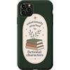 Fictional Character Emotional Reading Bo Custodia per iPhone 11 Pro Max Emozionalmente Attaccato Ai Personaggi Fictional Book Lover