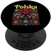Poland Heritage Gifts Co Polonia Polska Pride Retro Vintage Heritage Design PopSockets PopGrip Adesivo