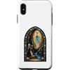 Holy Art Custodia per iPhone XS Max Nostra Signora Di Lourdes Grotta Mariana Mosaico Sacro Arte Fede