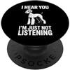 Bedlington Terrier Fun Bedlington Terrie Cane Bedlington Terrier divertente Bedlington Terrier PopSockets PopGrip Adesivo