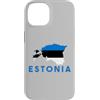 Estonian Flag Heritage Clothing & Gifts Custodia per iPhone 14 Estonian Flag Patriotic Eesti Uomini Donne Bambini Estonia