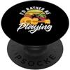 Funny Ukulele Musician Hawaiian Music Ap Introverso ma disposto a discutere di Ukuleles Player PopSockets PopGrip Adesivo