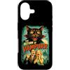 Halloween Vintage Spooky Retro Film Post Custodia per iPhone 17 Ritorno di Vampurr | B-Movie divertente gatto vampiro horror anni '80