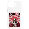 Basset Hound Puppy Lover PS Custodia per iPhone 15 Divertente retrò giapponese Dogzilla Basset Hound Dog Lover
